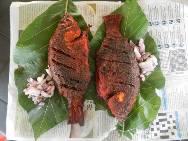 Dining karimeen